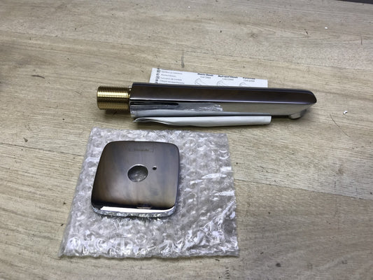 hansgrohe Logis bath spout 71410000, spout 195mm, wall mounting, I33048 