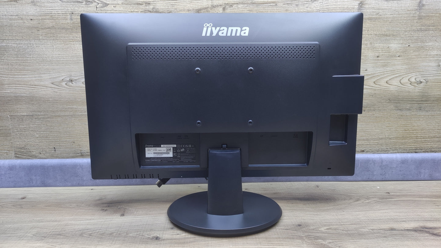 iiyama ProLite X2483HSU-B3 Monitor 23.8" FHD 1920x1080 VGA HDMI DP 75Hz 4ms