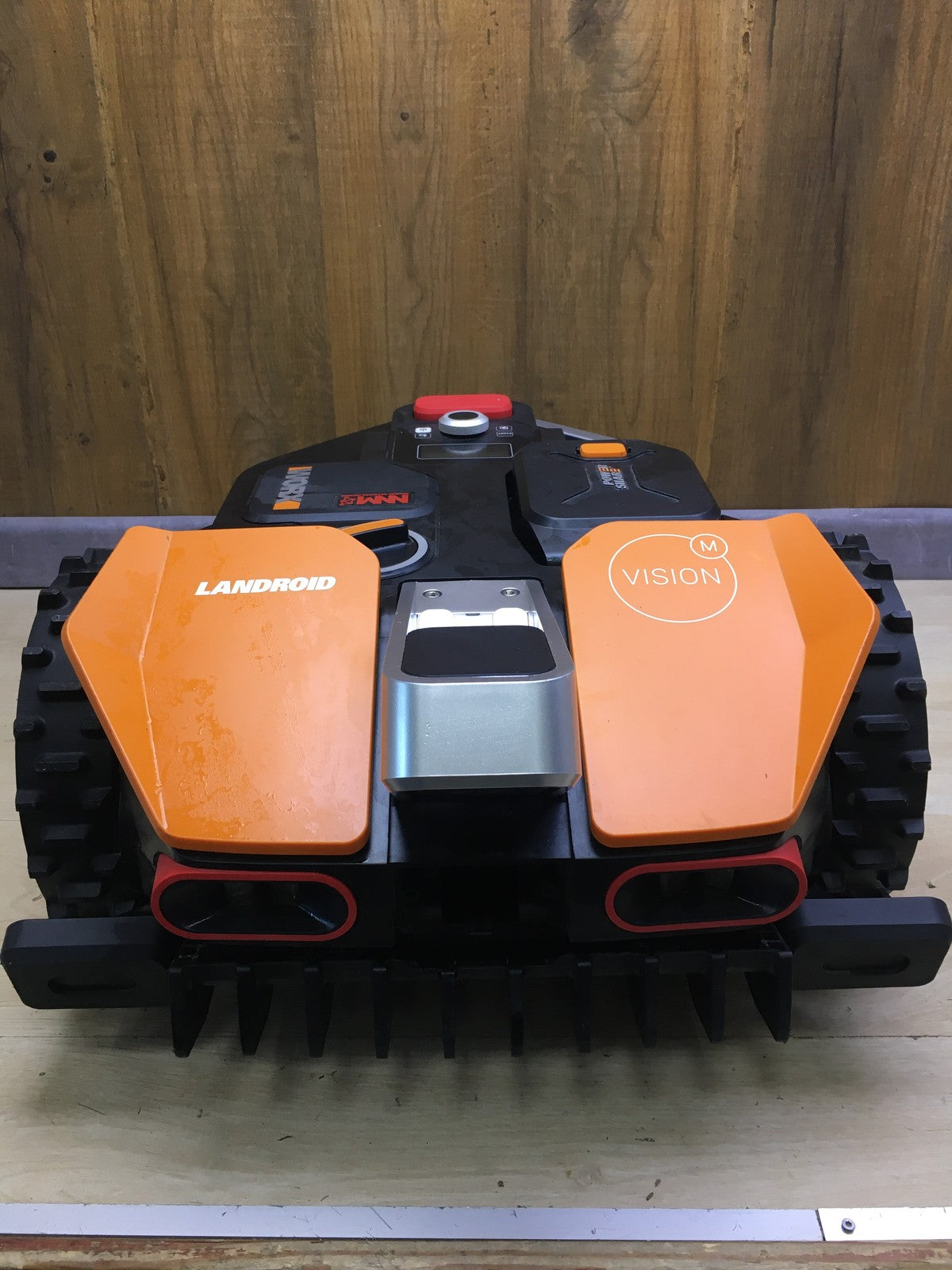 WORX Landroid Vision M550 Mähroboter ohne Begrenzungskabel WR205E, I34385