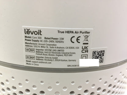 LEVOIT Core 300 Luftreiniger, weiß, I34222