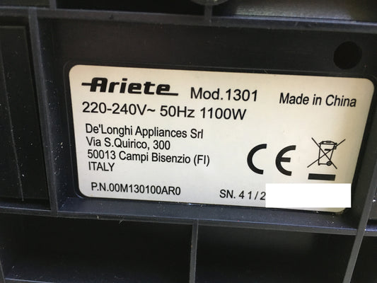 Ariete 1301 Espressomaschine, 1100 W, 1L, weiß, I28938