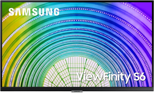 Samsung ViewFinity S6 S27A600UUU Monitor 26.9" QHD 2560x1440 HDR10 AMD FreeSync 