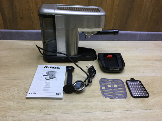 Ariete 1381 coffee machine with pressure gauge, 1300W, I29023