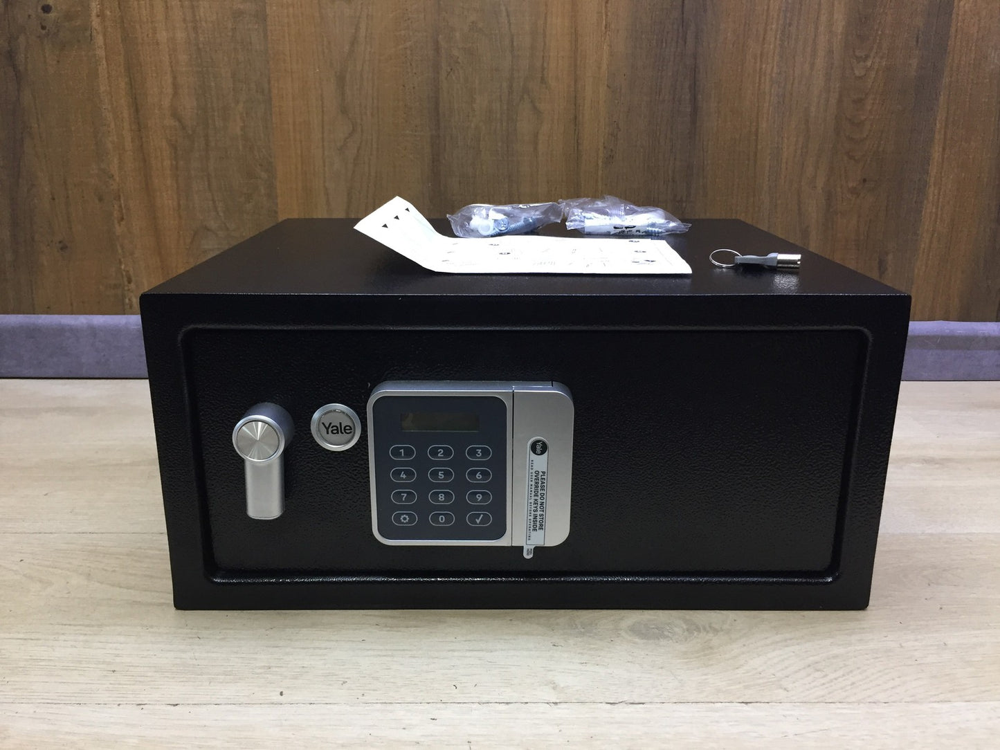 Yale Elektronischer Tresor YLG/200/DB2, Schwarz, I33893