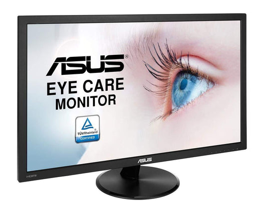 ASUS VP247HAE Monitor 23.6" FHD 1920x1080 VA Panel VGA HDMI 60Hz 5ms Eye Care 
