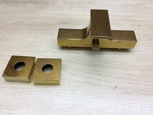 Hansgrohe 32560990 Duscharmatur Metropol, Aufputz, Gold Optik, I21707