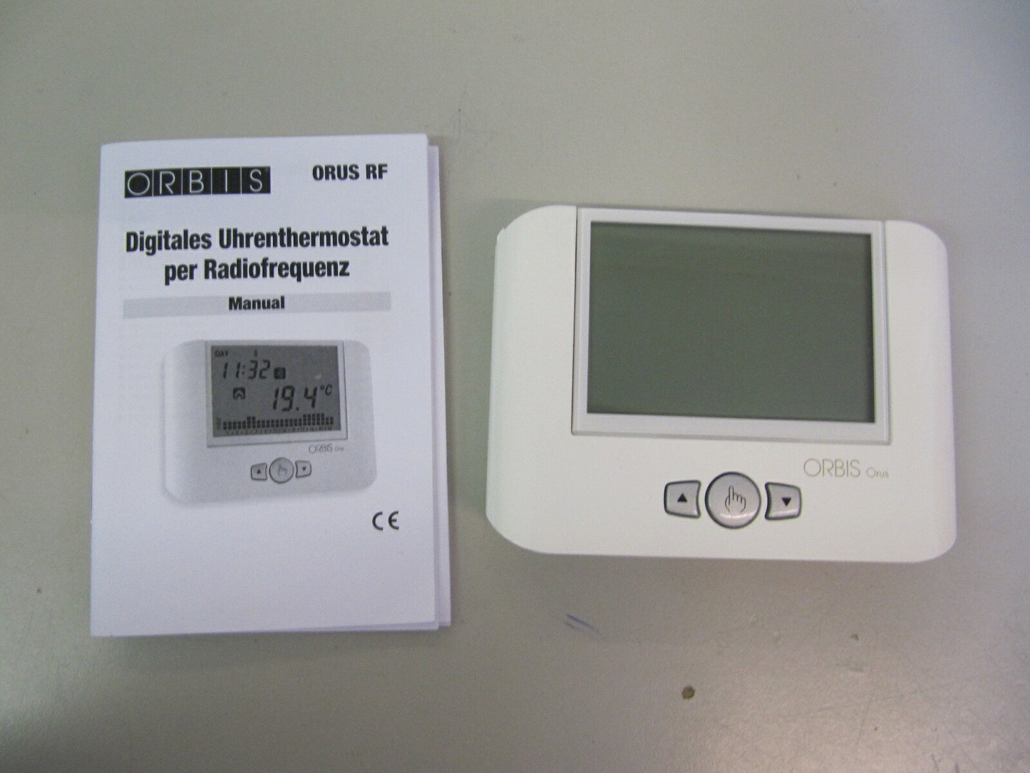 orbis-ob324900-orus rf. CRONOTERMOSTATO wöchentliche und kabellos RechnungV01034