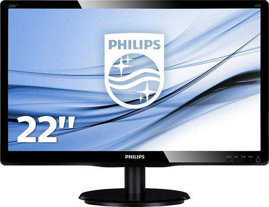 Philips V-line 226V4LAB/00 Monitor 21.5" FHD 1920x1080 VGA DVI 60Hz Lautsprecher