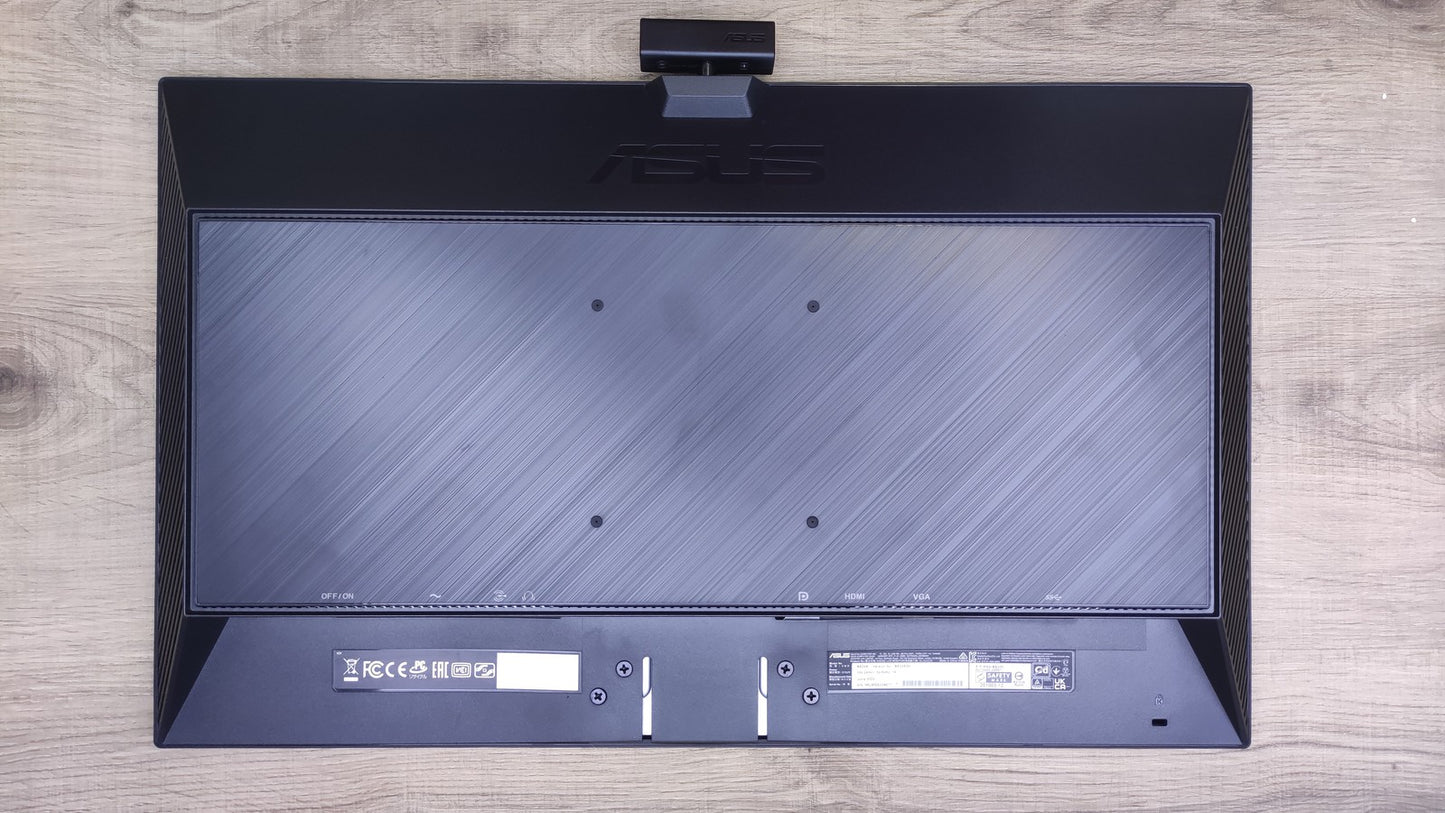 Asus BE24EQK Monitor 23.8" FHD 1920x1080 VGA HDMI DP Webcam Speaker EyeCare 