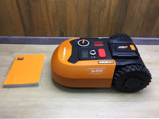 WORX Landroid M500 PLUS WR165E Robotic Lawnmower for up to 500 sqm with Wi-Fi, Bluetooth, I33550 