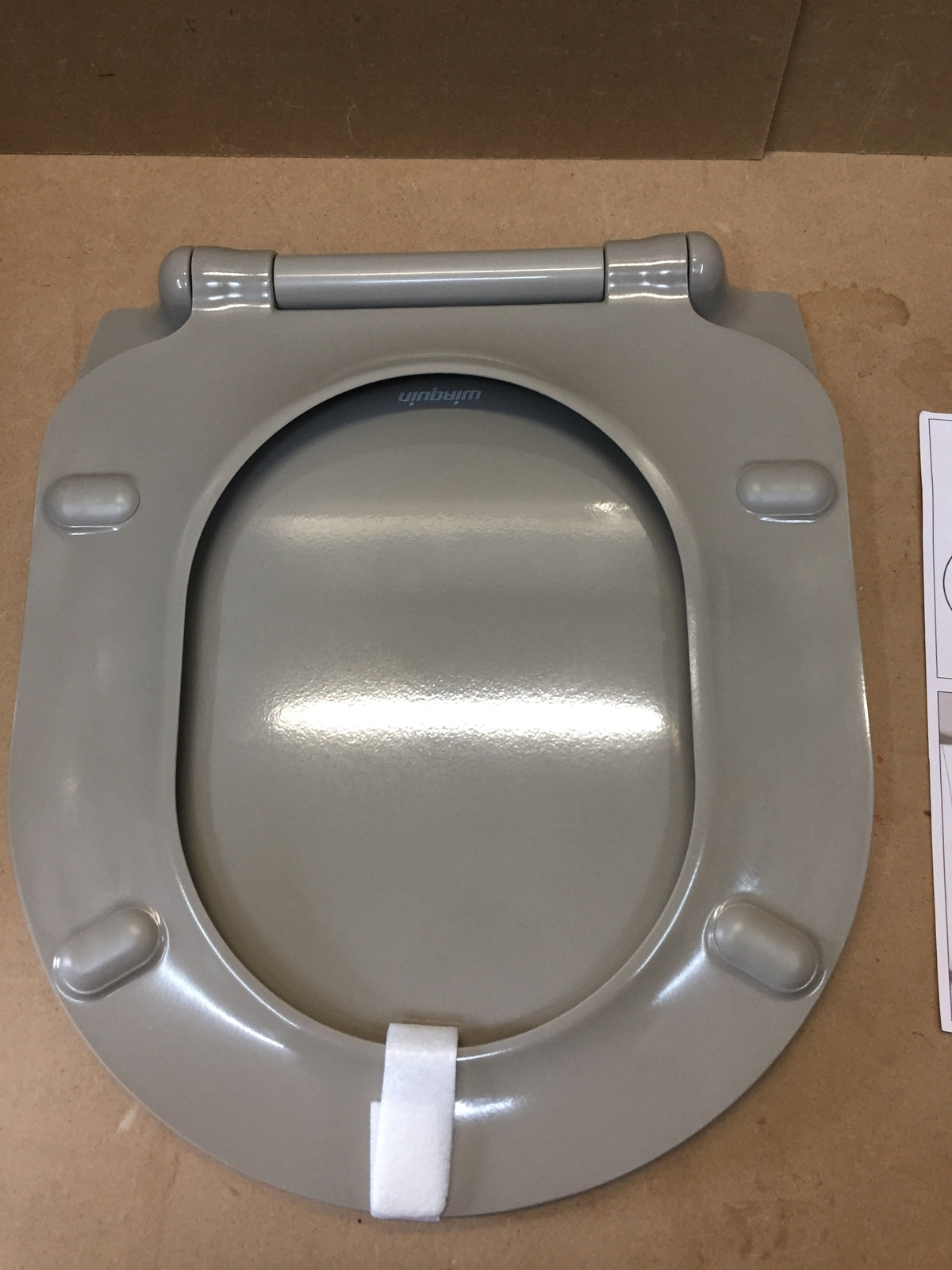 Wirquin 20722689 Color Line Admiral WC-Sitz, Taupe, I13478