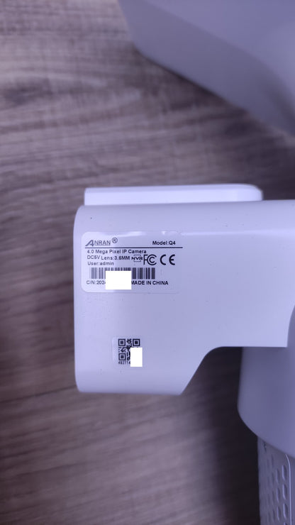 ANRAN 4K Überwachungskameraset Aussen Solar, 8MP, mit Basis AR-D6024, I33850