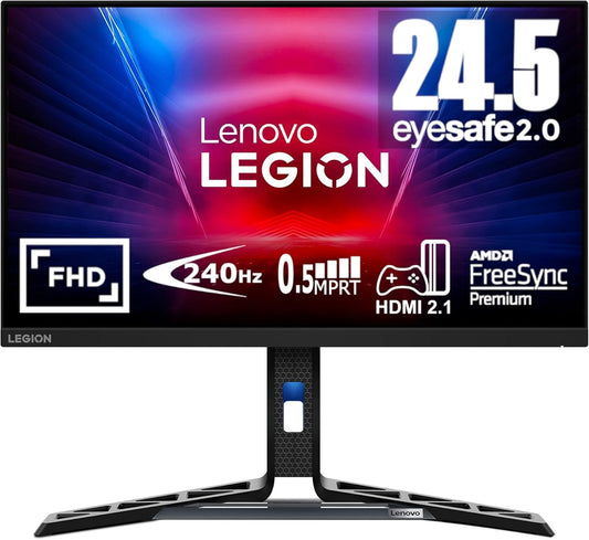Lenovo Legion R25f-30 Monitor 24.5" FHD 1920x1080 HDR10 AMD FreeSync 240Hz 0.5ms 