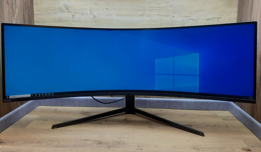 Samsung Odyssey S49AG950NU Gaming Monitor 49" QLED 5120x1440 HDR10+ G-Sync 240Hz 