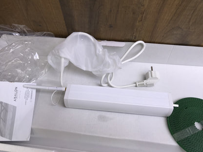 ABALON BCM700D-TY01 Curtain Track, Motorized, White, 1 to 3 m, I31978 