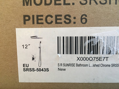 S R SUNRISE SRSS-5043S Duschsystem, I30166