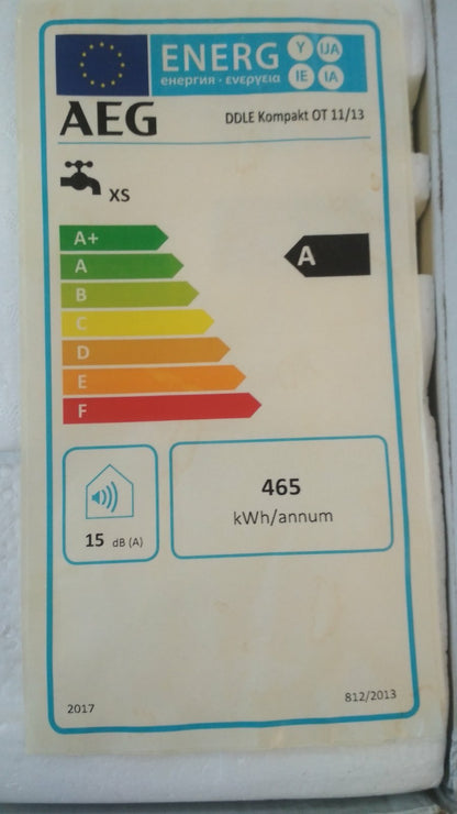 AEG elektronischer Durchlauferhitzer DDLE Kompakt OT 11/13, 232793, EEK:A I05737