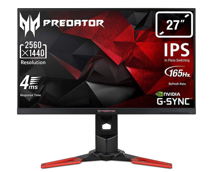 Acer Predator XB271HUbmiprz Gaming Monitor 27" WQHD 2560x1440 G-Sync 165Hz 4ms