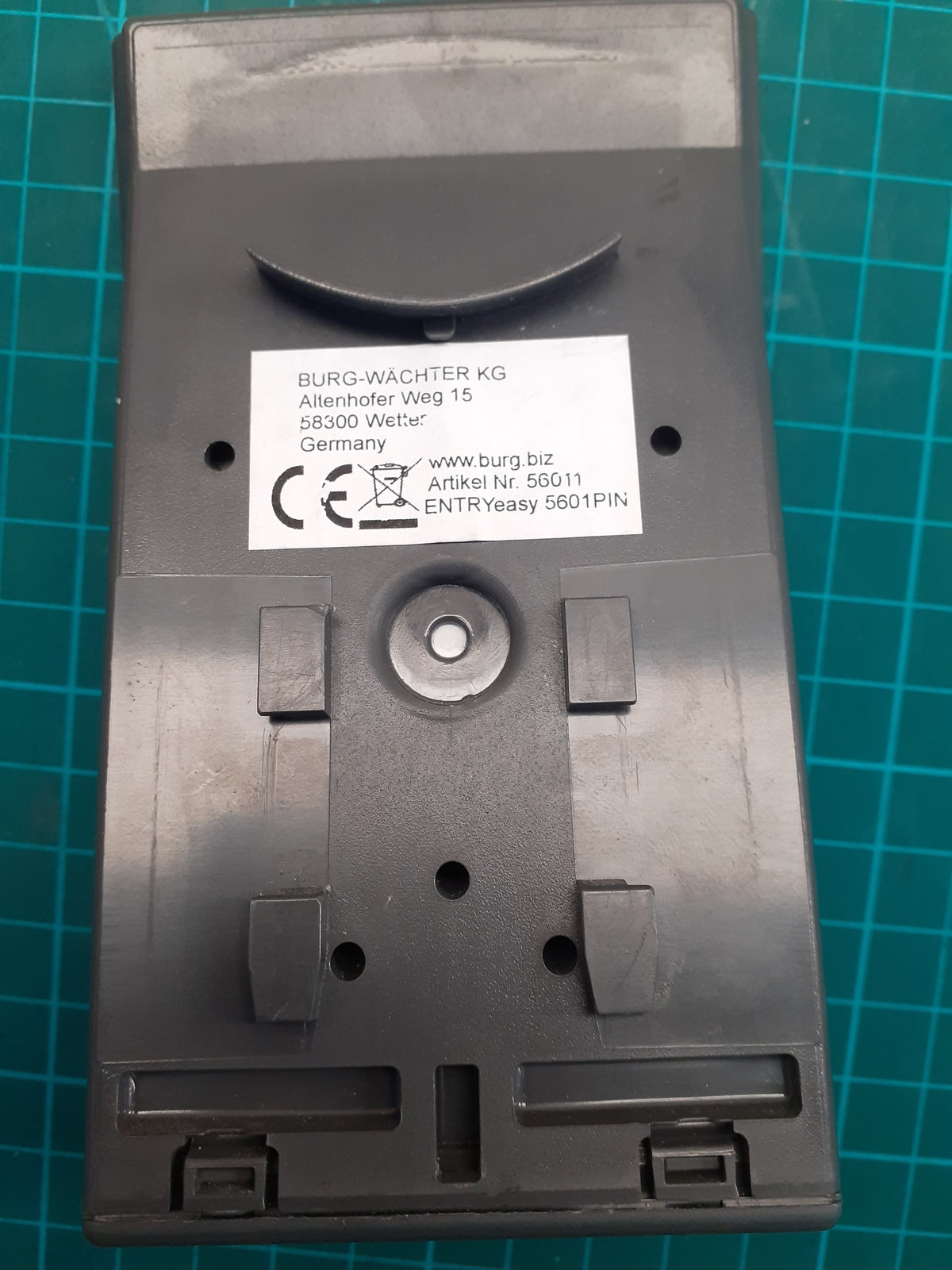 BURG-WÄCHTER Elektronisches Türschloss secuENTRY easy 5601 Pin, I05344