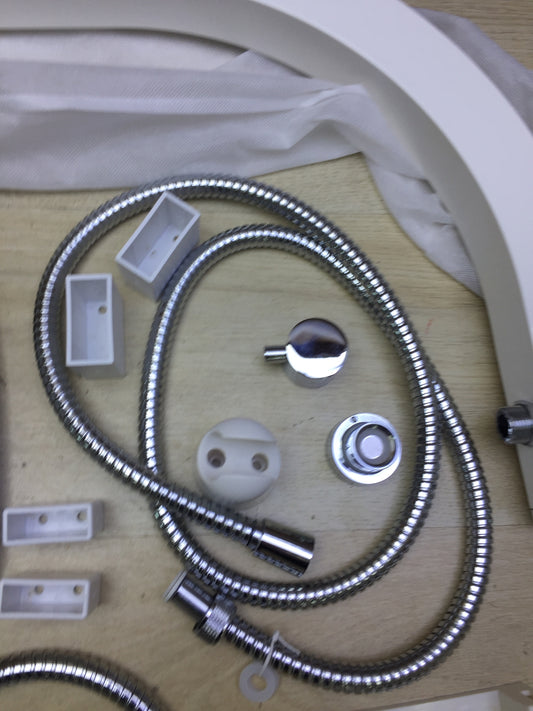 SCHÜTTE MADAGASCAR shower set, rain shower with hand shower, I31616
