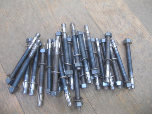 25 Stück Mungo m2 Stahlbolzen mit U-Scheibe DIN 125 A 16 x 180 mm V12356