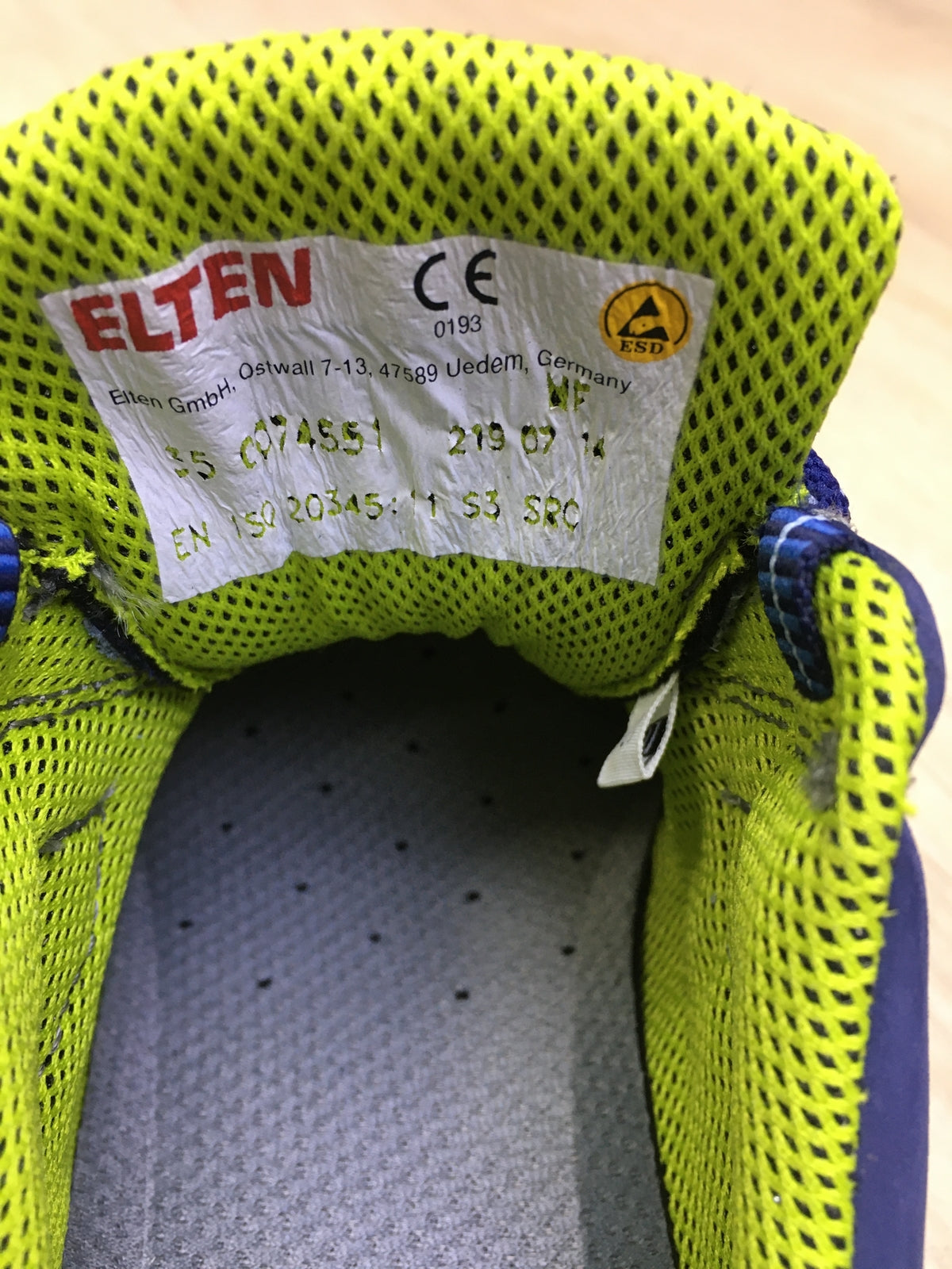 Elten Sicherheitshalbschuh Nelli Low ESD S3 Größe 35 74551, I31243