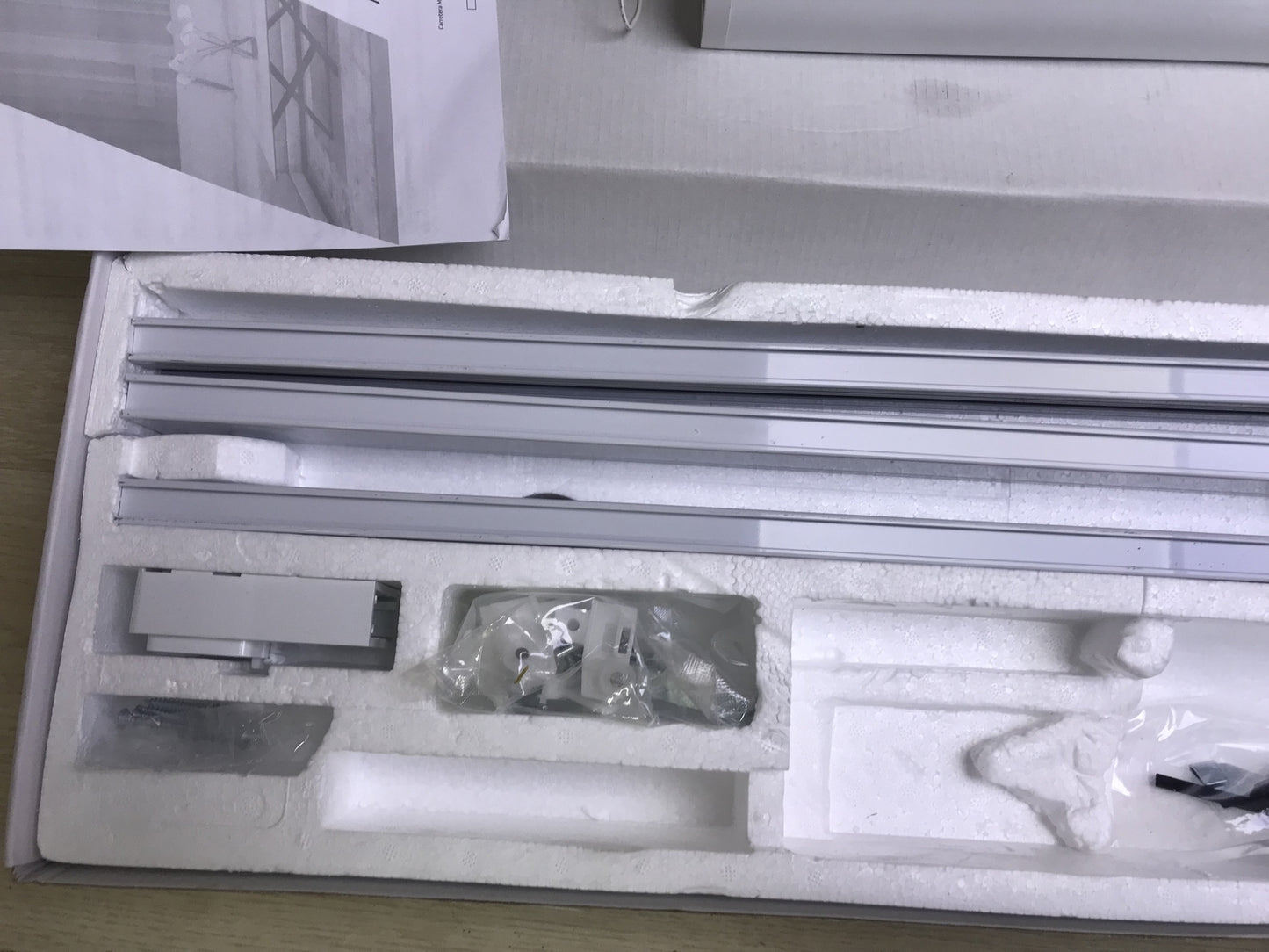 ABALON BCM700D-TY01 Vorhangschiene, Motorisiert, Weiß, 1 bis 3 m, I31978