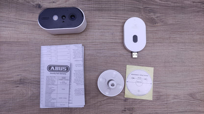 ABUS WLAN PPIC90520 Überwachungskamera mit Basisstation, I34371