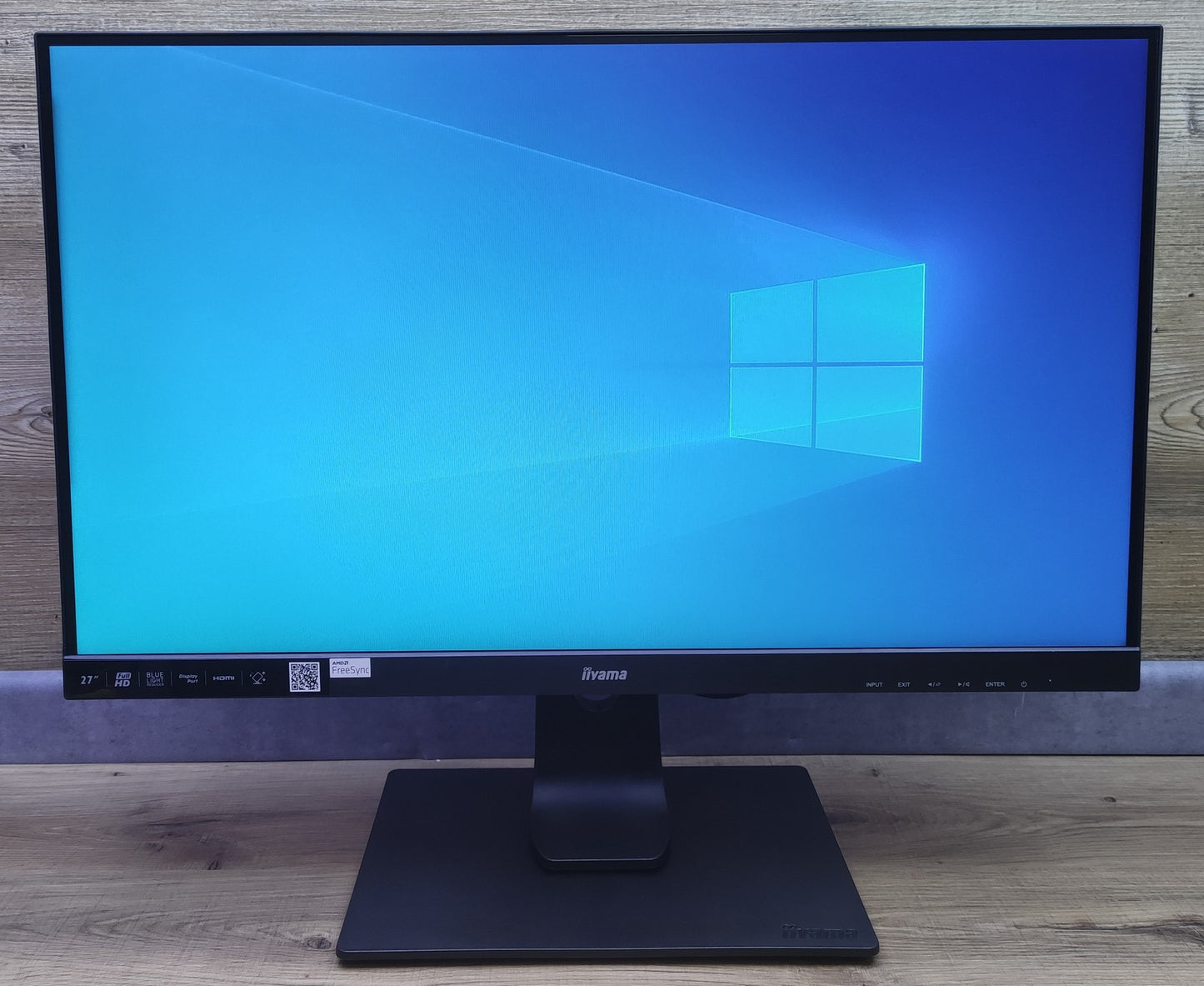 iiyama ProLite B2791HSU-B1 Monitor 27" FHD 1920x1080 DP HDMI VGA AMD FreeSync 