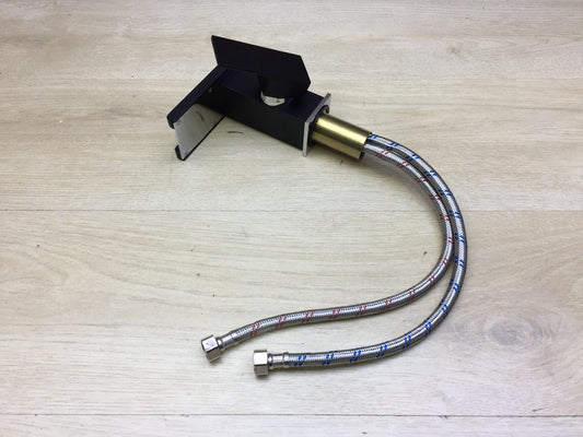 Jetcloud LED Wasserhahn Badezimmer Wasserfall schwarz, I23811