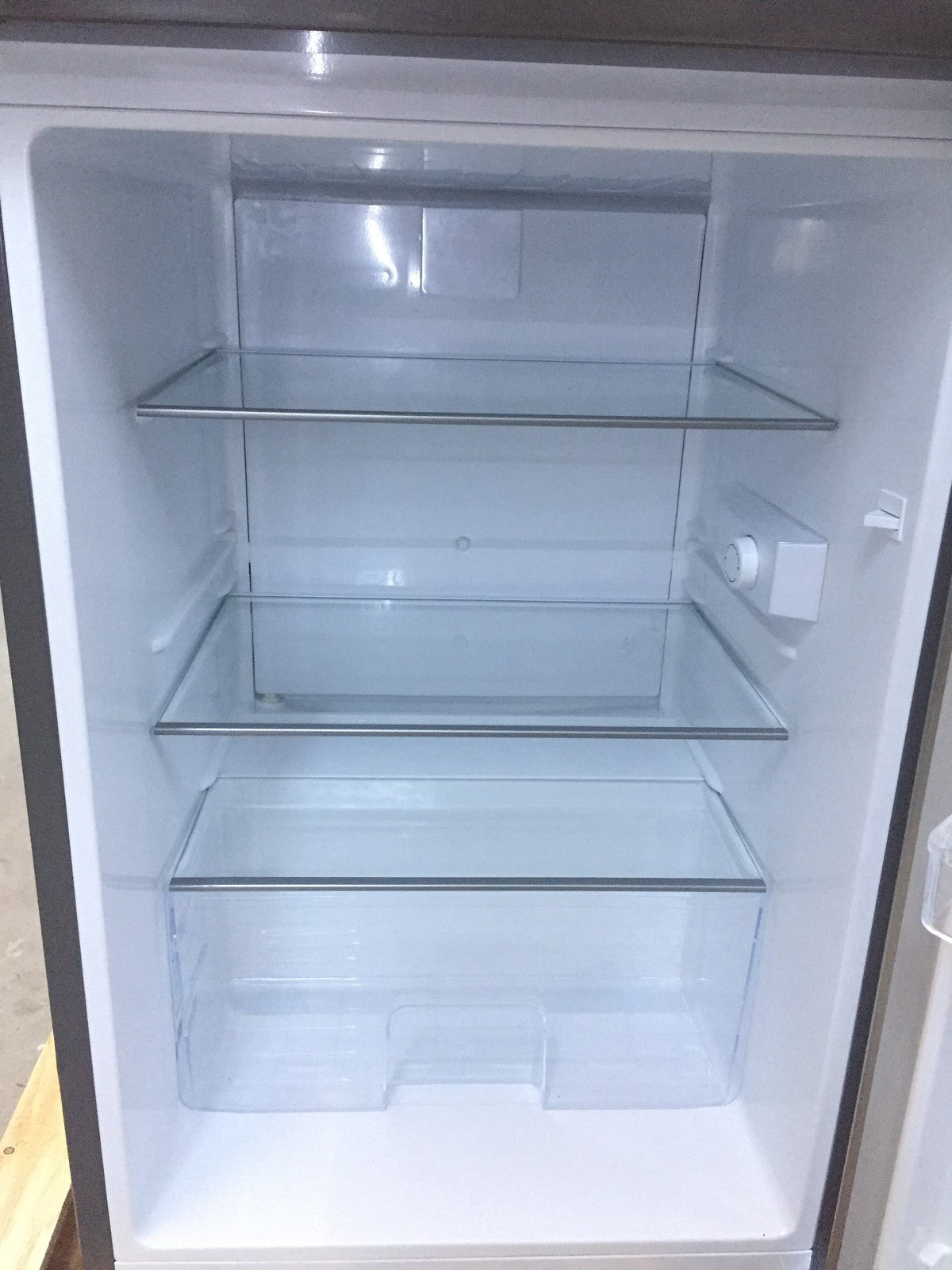 Bomann VS 2195.1 INOX Kühlschrank Vollraumkühlschrank 133L 85cm LED (721952)
