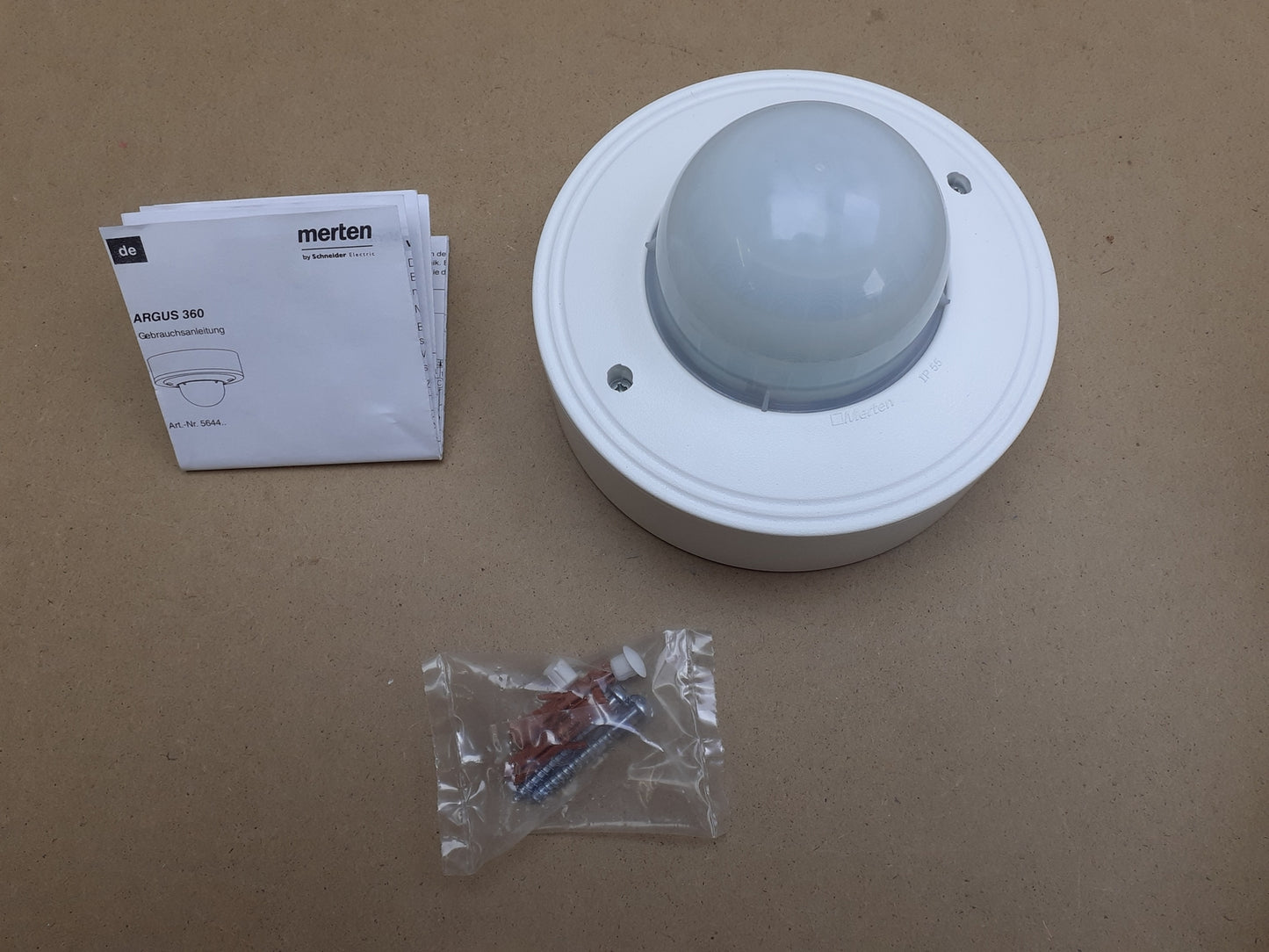 Merten Bewegungsmelder ARGUS 360, polarweiß, I06051