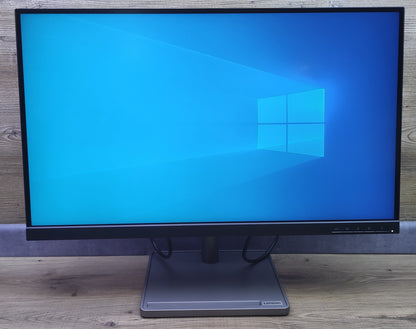 Lenovo L27q-38 Monitor 27" QHD 2560x1440 HDMI DP AMD FreeSync 75Hz speakers 