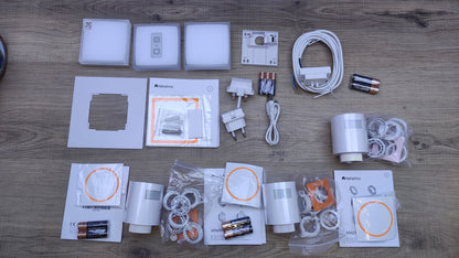 Netatmo Pack Smart Thermostat + 3 Thermostatic Heads, Remote Control, I32384