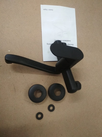 HomeLava Wasserhahn Einhebelmischer Küchenarmatur Schwarz 200 mm, J00107