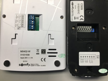 Somfy 1870535 V100+ Video Gegensprechanlage, 4,3 Zoll Monitor Nachtsicht, I10612