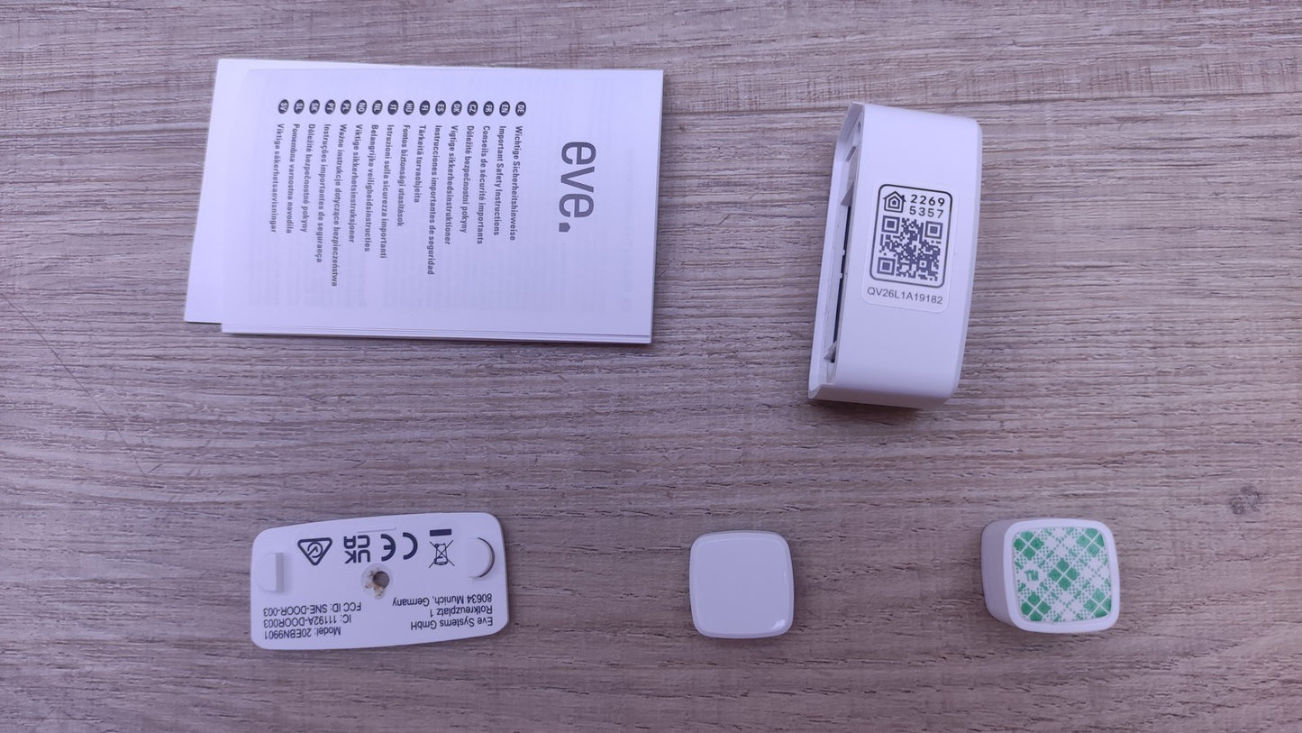 Eve Door & Window (Matter) Smarter Kontaktsensor für Türen & Fenster, I34392