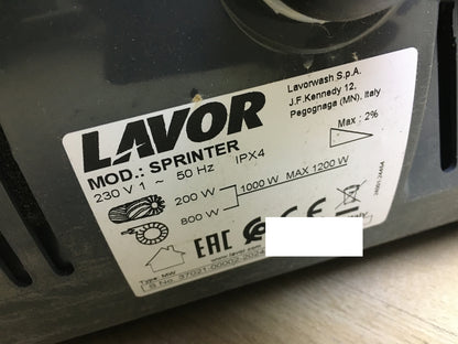 Lavor Sprinter SCL scrubber-dryer 8.501.0501, 800 W, I30918 