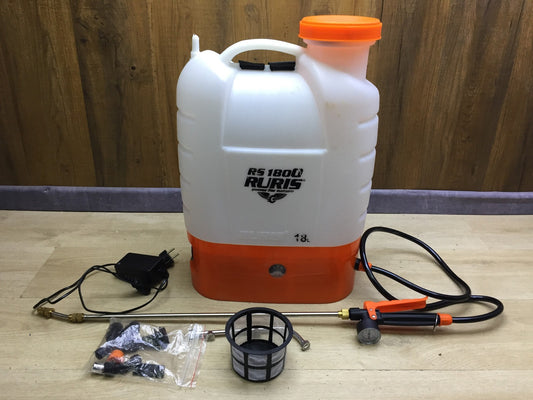 Ruris RS1800 Elektrischer Drucksprüher, 18 l, Teleskoplanze, I34140