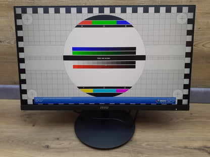 MSI Pro MP242 LED Monitor 23.8" FHD 1920x1080 IPS HDMI VGA 75Hz 5ms Lautsprecher