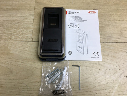 ABUS One Fingerscanner CFS3100 für Haustür, Wohnungstür und Terrassentür, I34020