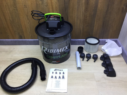 RIBIMEX CENEFLAME electric ash vacuum cleaner PRCEN007, 1200 W, I30996 