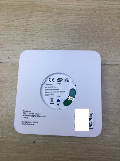 Netatmo NCO-FR carbon monoxide detector, I31534 