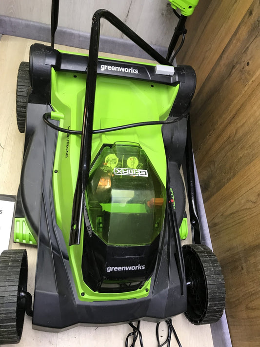 Greenworks G40LM41 Cordless Lawn Mower 2504707, 2x Batteries, 40V, up to 500m², I32943 
