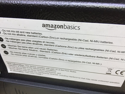 AmazonBasics Tresor 14 l, Schwarz, I25524