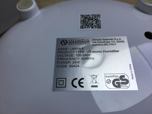 Olimpia Splendid 99424 humidifier, I30054 