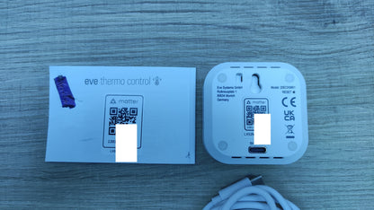 Eve Thermo Control (Matter) temperature sensor and controller 20ECK9901, I32549 