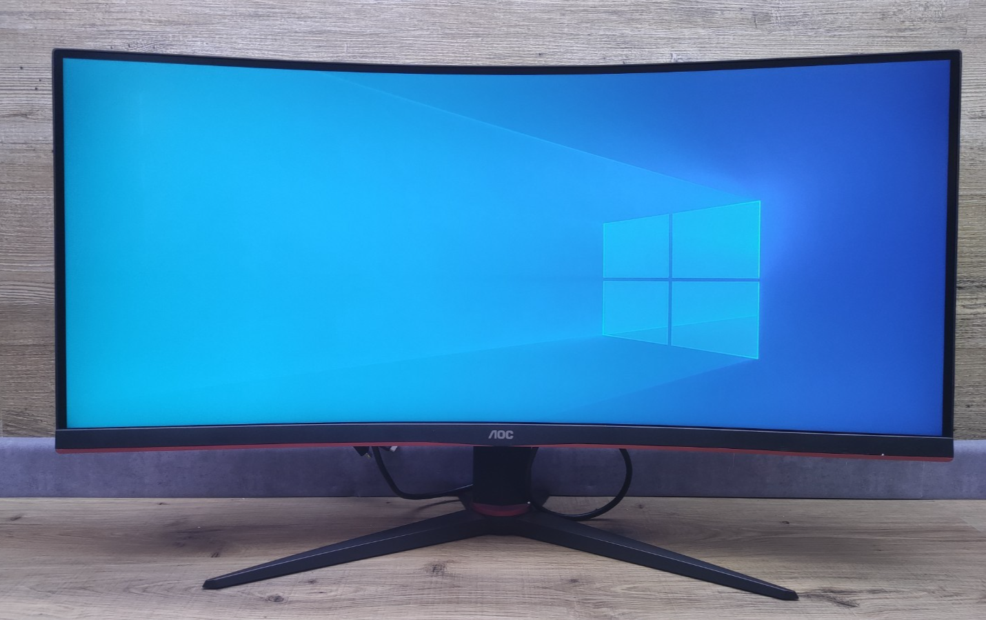 AOC CU34G2X/BK Gaming Monitor 34" Curved QHD 3440x1440 HDMI DP FreeSync 144Hz 