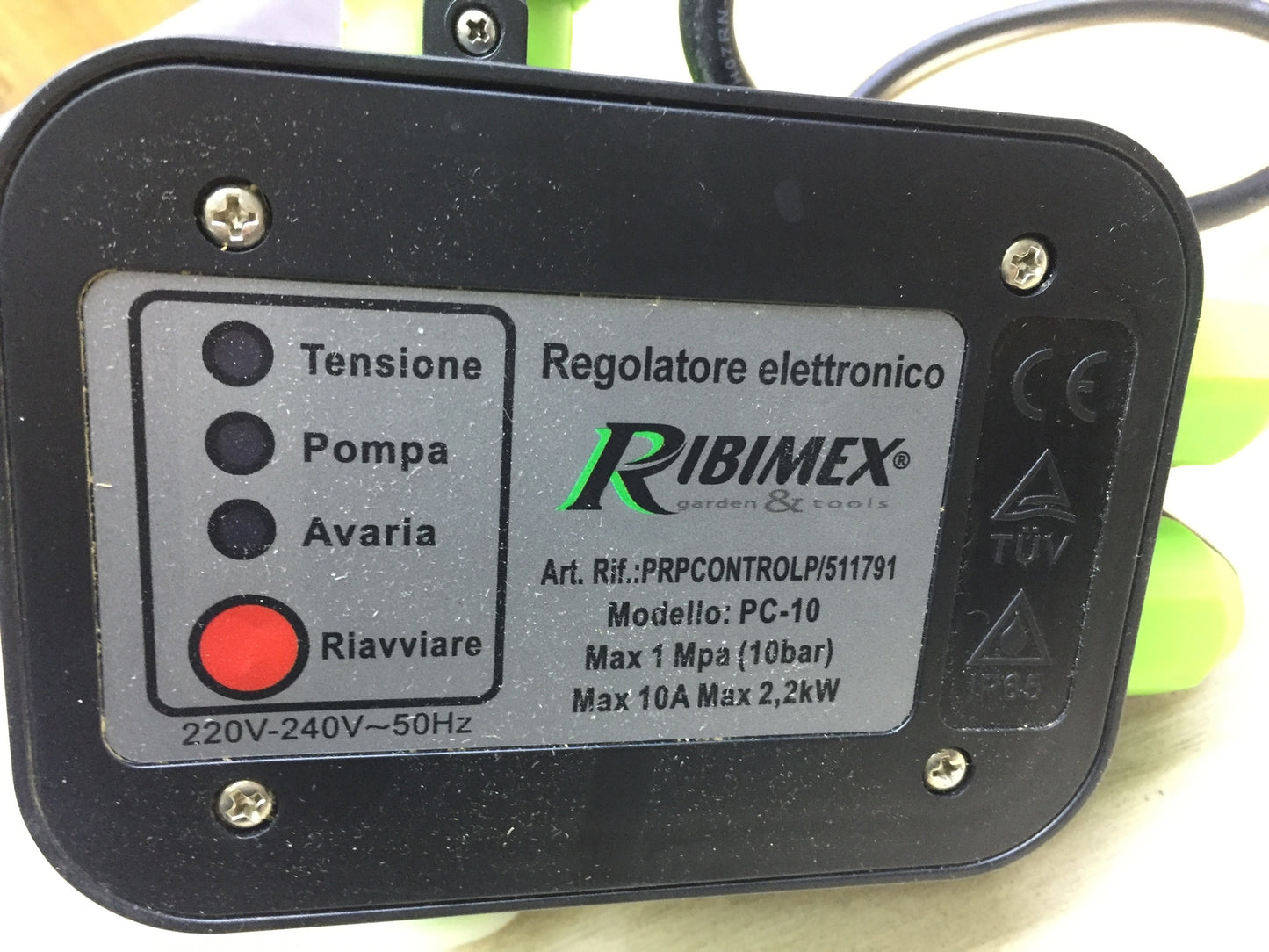 Ribimex AquaControl+ Elektronischer Wasserregler PC-10, I27574