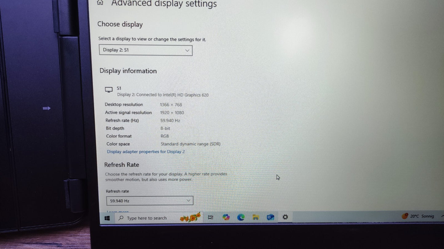Teamgee Tragbarer Monitor Extender S1 14" Extender FHD 1920x1080 HDMI USB-C 60Hz